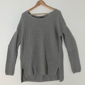 Vince. grey knit sweater large